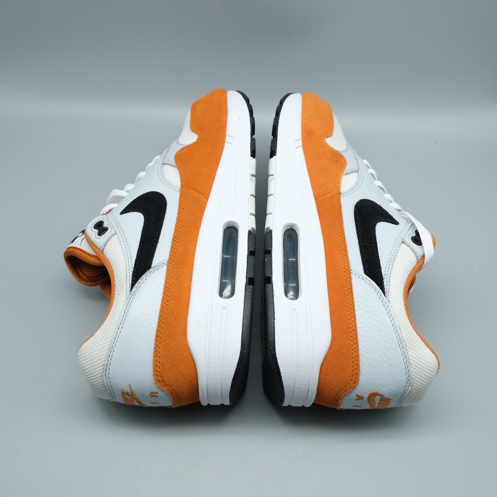 Nike Air Max 1 Men's Size 11 White Monarch Orange FN6952-101 - Picture 4 of 12
